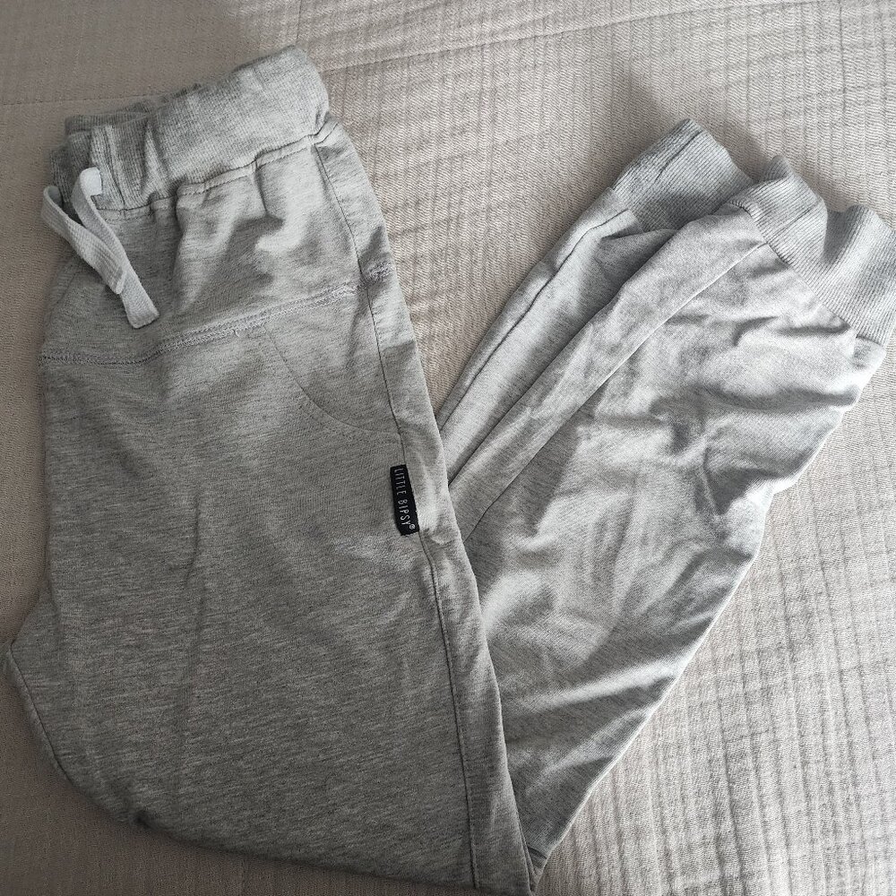 Little Bipsy Gray Joggers - 9-10